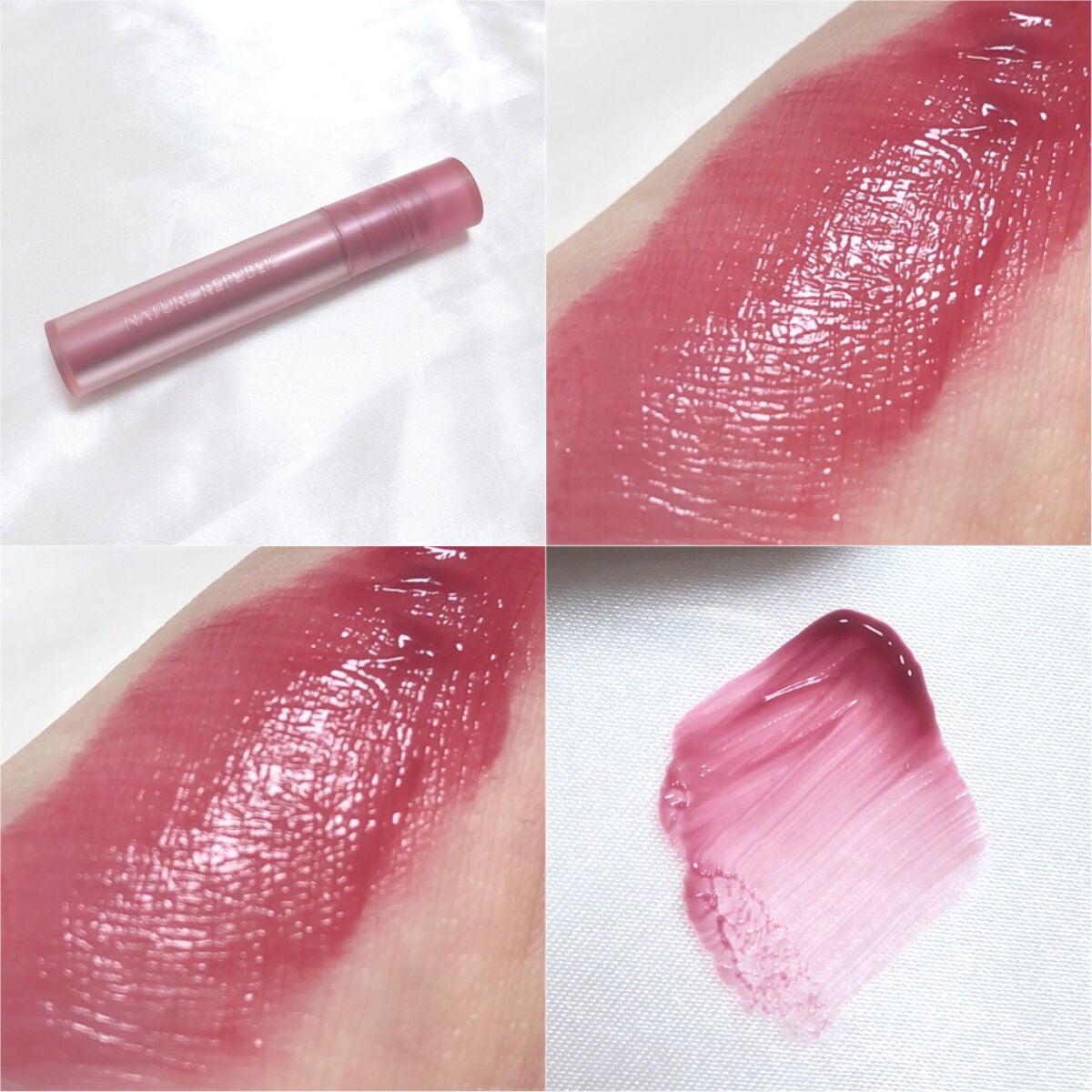 バイフラワー シェアブラーティント/ネイチャーリパブリック/リップティントを使ったクチコミ(2枚目)