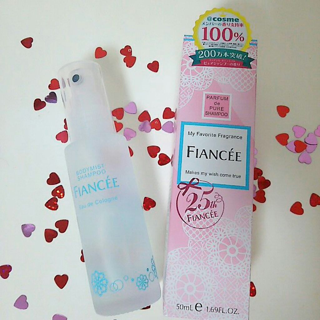 ボディミスト ピュアシャンプーの香り【パッケージリニューアル】/フィアンセ/香水(レディース)を使ったクチコミ(1枚目)