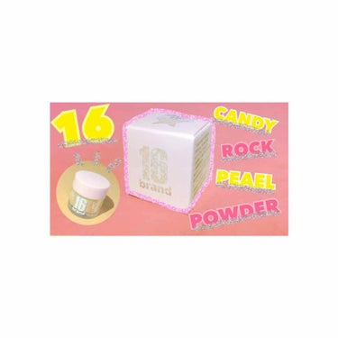 16CANDY ROCK PEAEL POWDER/16BRAND/シングルアイシャドウを使ったクチコミ（1枚目）