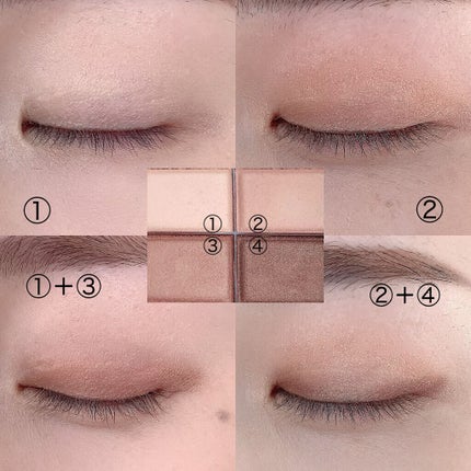 スキニーリッチシャドウ/excel/アイシャドウパレットを使ったクチコミ(4枚目)