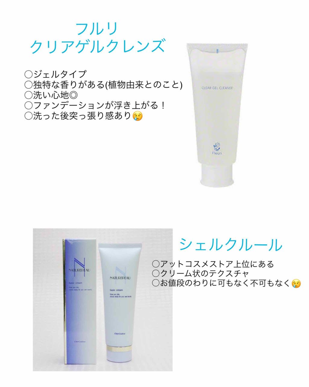クリアゲルクレンズ/Ｆleuri(フルリ)/クレンジングジェルを使ったクチコミ（2枚目）