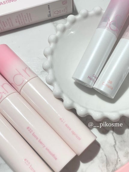 ジューシーラスティングティント/rom&nd/リップティントを使ったクチコミ(5枚目)