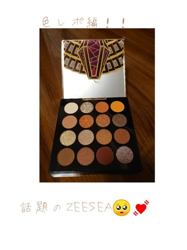 大英博物館 エジプトシリーズ アイシャドウパレット/ZEESEA/アイシャドウパレットを使ったクチコミ（1枚目）