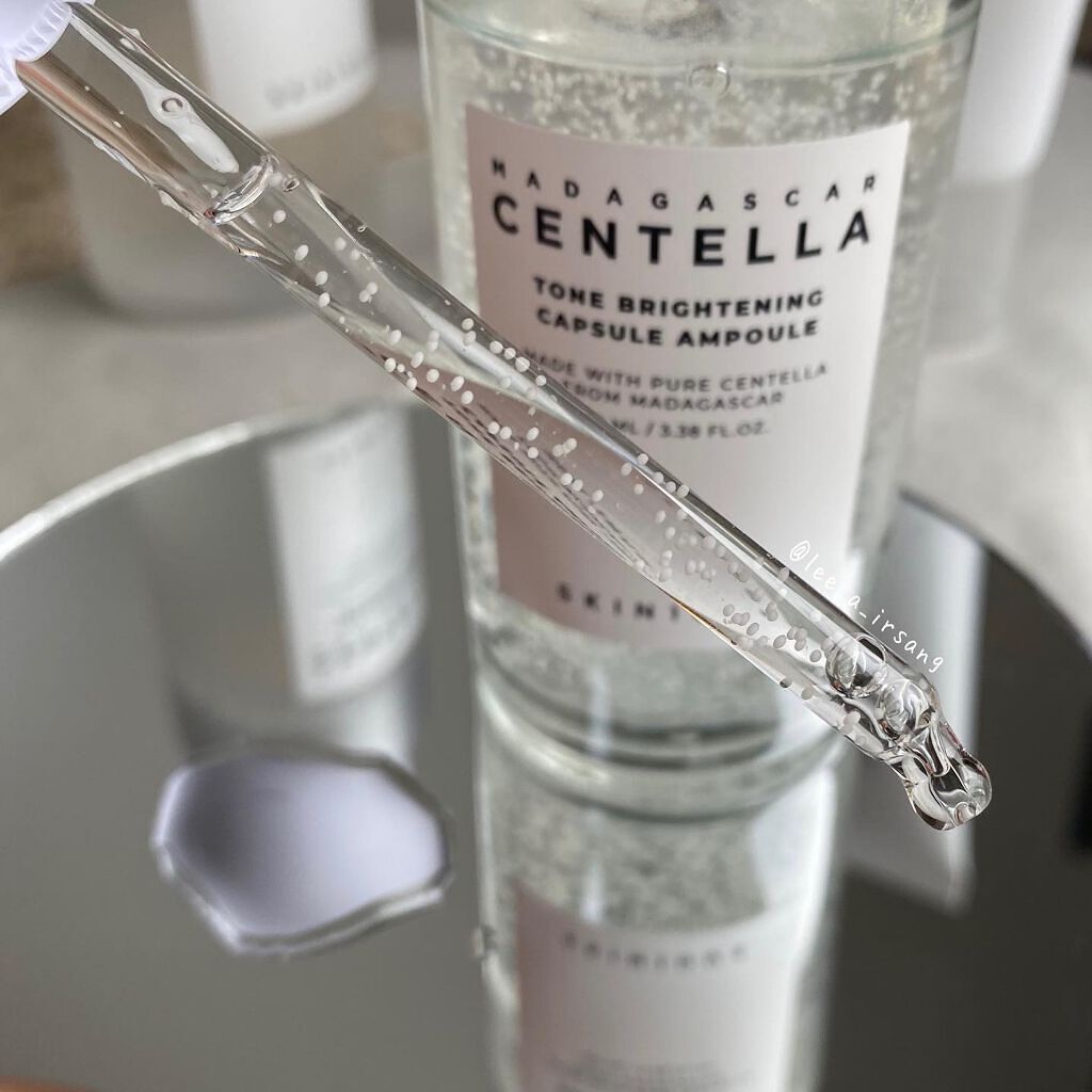 センテラ スージングクリーム/SKIN1004/フェイスクリームを使ったクチコミ（3枚目）