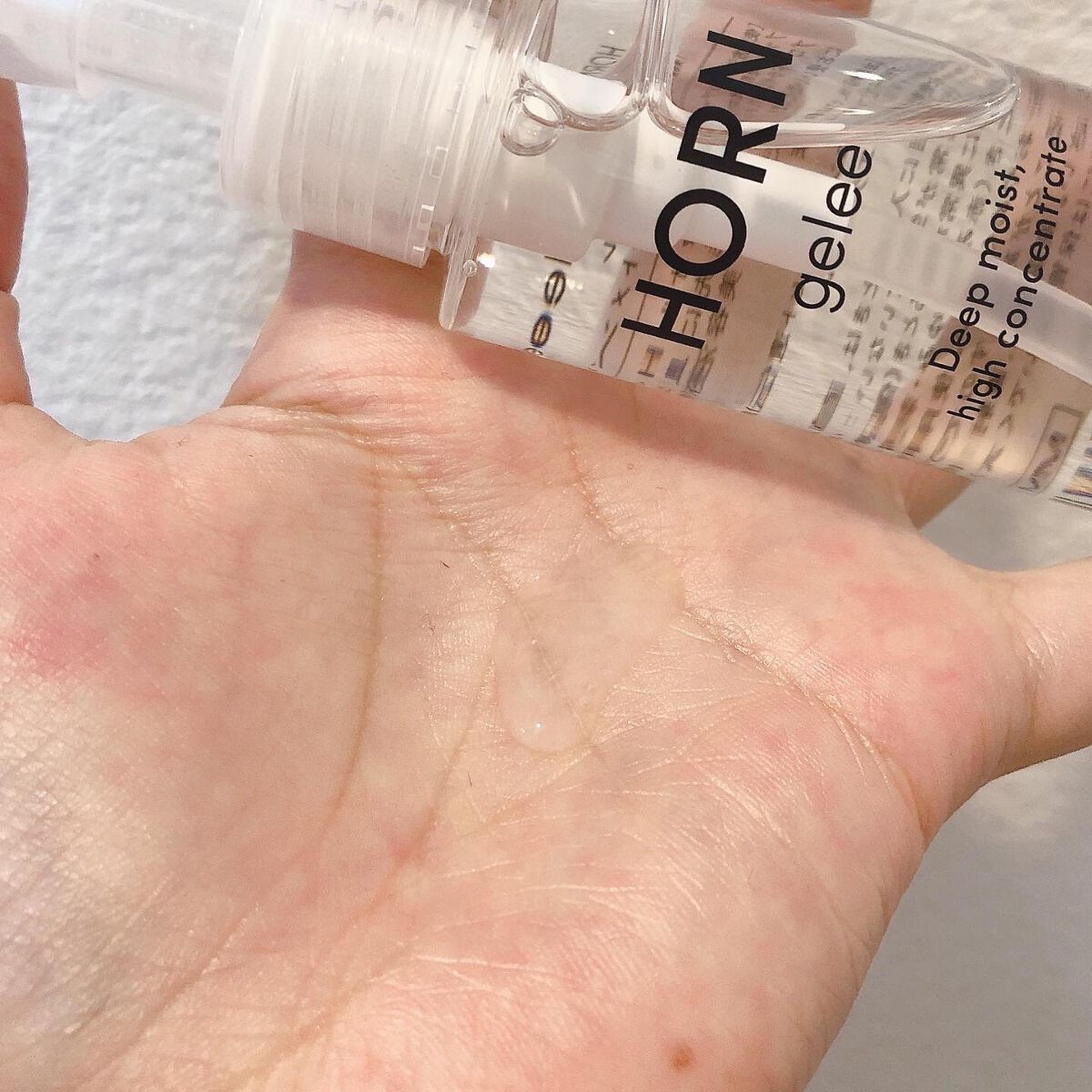 HORN ジュレ/HORN/アウトバストリートメントを使ったクチコミ（2枚目）