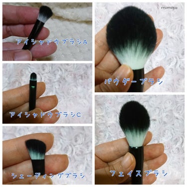 UR GLAM　FACE BRUSH/U R GLAM/メイクブラシを使ったクチコミ（3枚目）