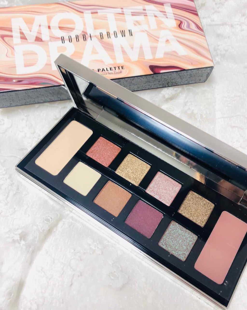 モルトン ドラマ アイ パレット/BOBBI BROWN/アイシャドウパレットを使ったクチコミ(4枚目)