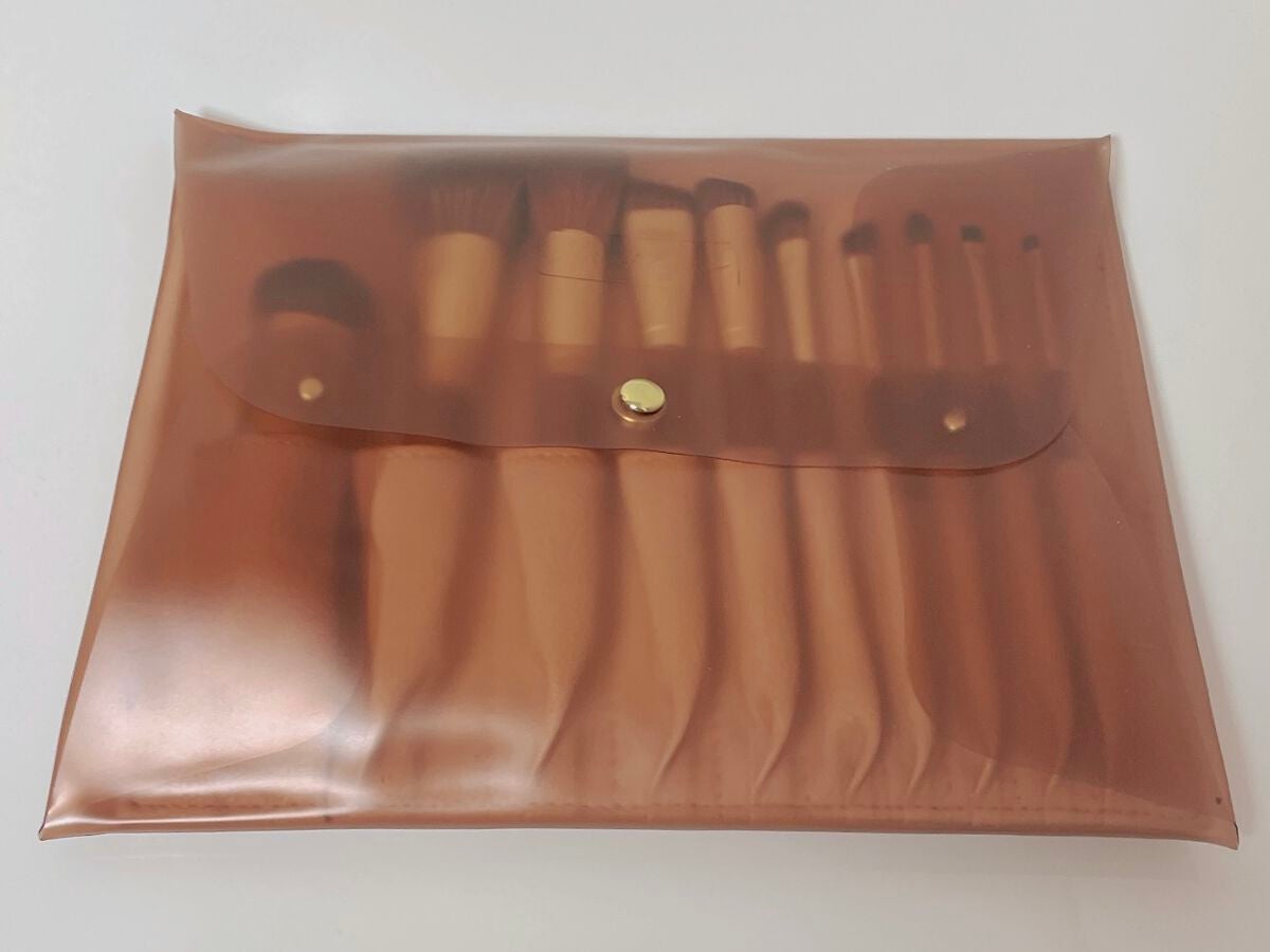 SIXPLUS X MARILYN 10本メイクアップブラシセット/SIXPLUS/メイクブラシを使ったクチコミ(3枚目)