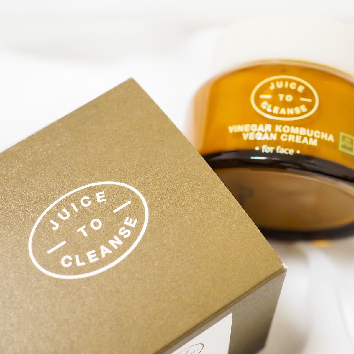ビネガー コンブチャヴィーガン クリーム/JUICE TO CLEANSE/フェイスクリームを使ったクチコミ（2枚目）