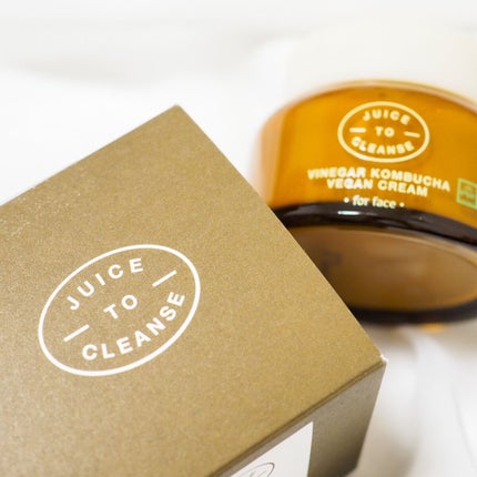 ビネガー コンブチャヴィーガン クリーム/JUICE TO CLEANSE/フェイスクリームを使ったクチコミ(2枚目)