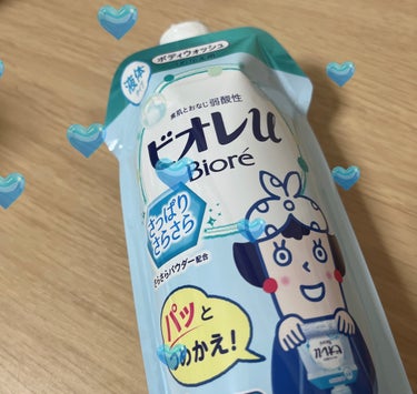 ビオレu さっぱりさらさらのクチコミ「ビオレu
さっぱりさらさら
つめかえ用 340ml

グリーンシトラスの香りが大好き！
洗い上.....」（1枚目）