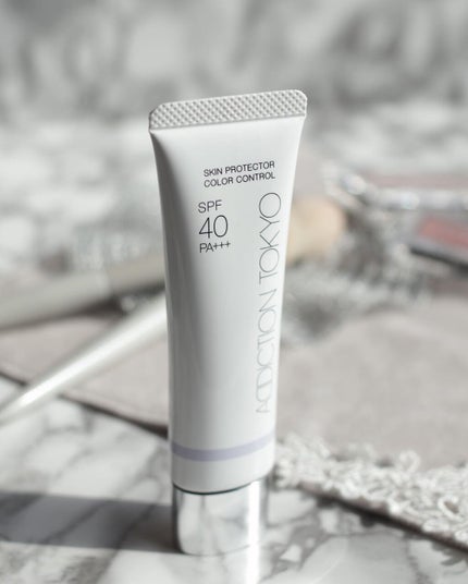 アディクション スキンプロテクター カラーコントロール SPF 40 PA+++/ADDICTION/化粧下地を使ったクチコミ(7枚目)