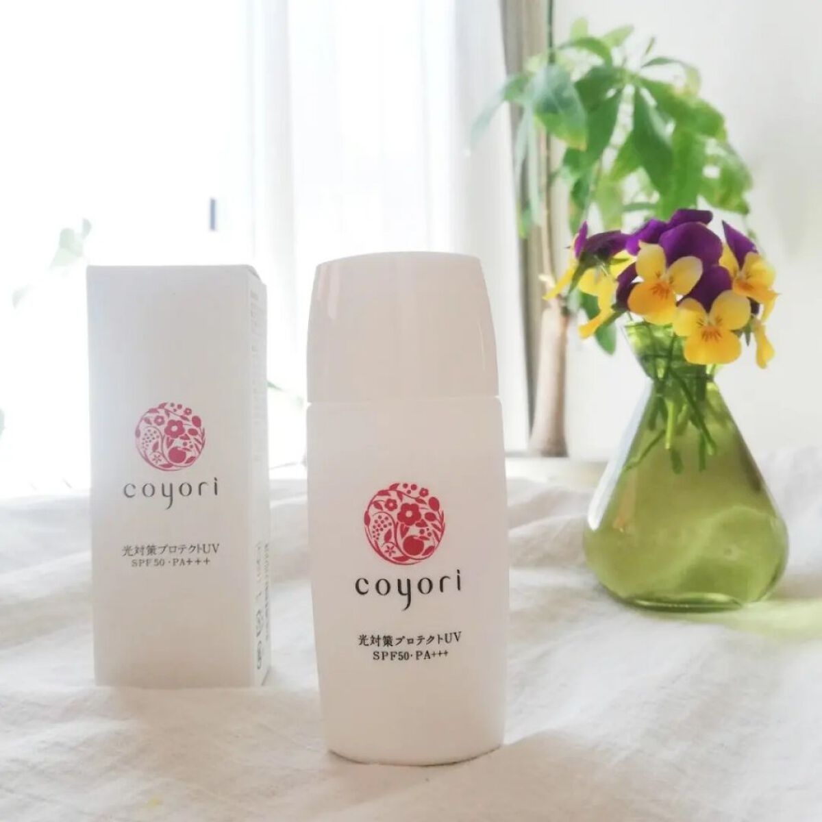 光対策プロテクトUV/Coyori/日焼け止めミルクを使ったクチコミ（1枚目）