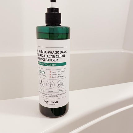 AHA·BHA·PHA 30デイズミラクルアクネボディクレンザー/SOME BY MI/ボディソープを使ったクチコミ(4枚目)