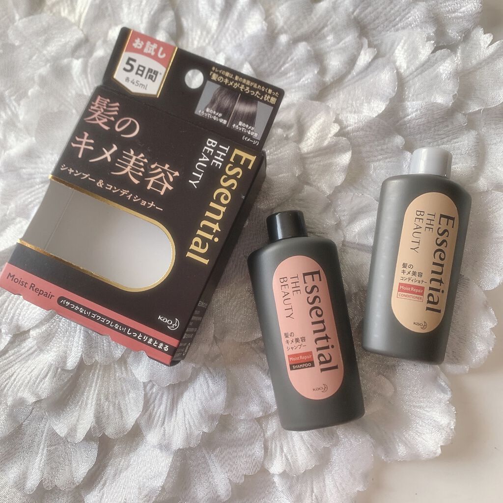 THE BEAUTY 髪のキメ美容シャンプー/コンディショナー<モイストリペア> /エッセンシャル/市販シャンプーを使ったクチコミ(1枚目)