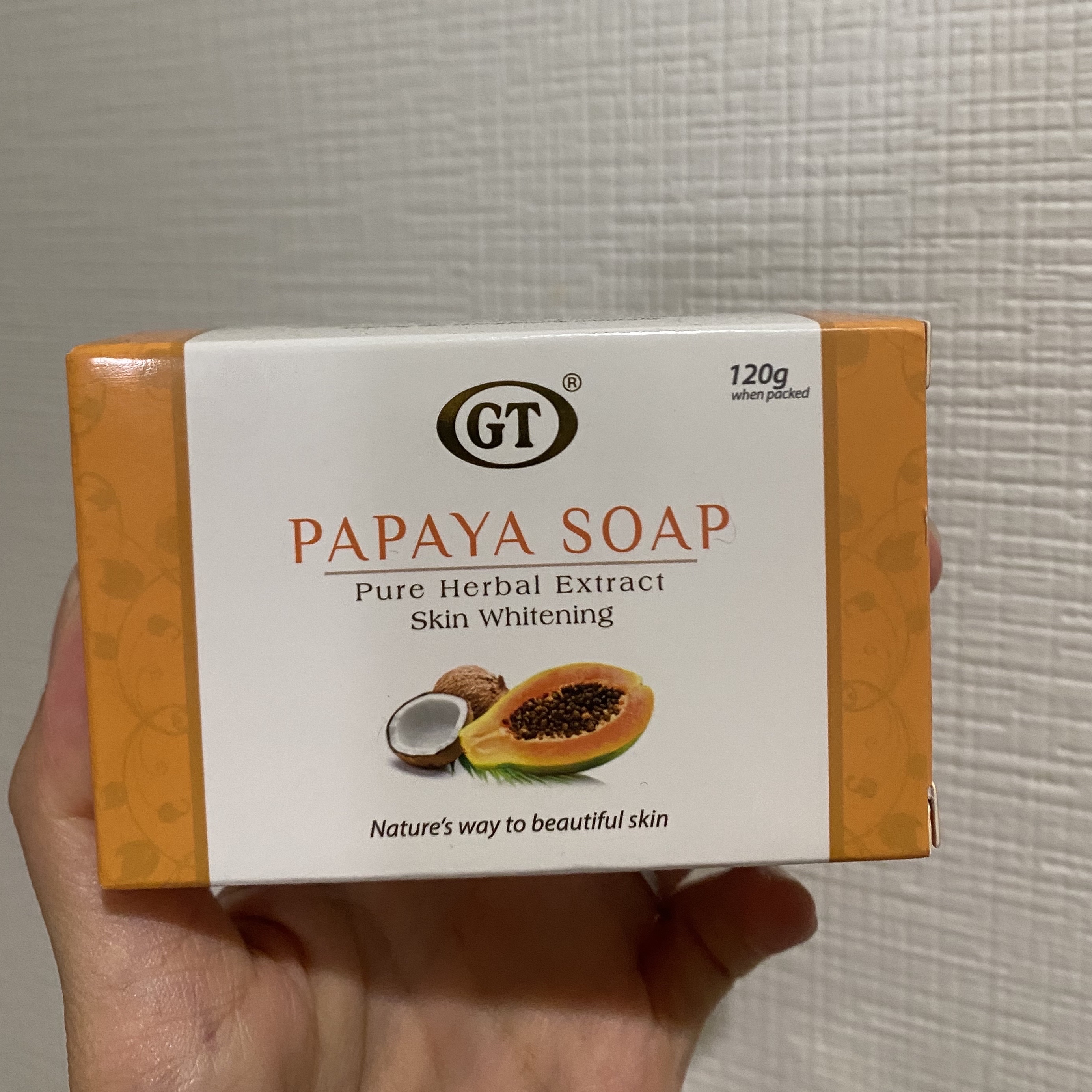 PAPAYA SOAP/GT COSMETICS/ボディ石鹸を使ったクチコミ（2枚目）