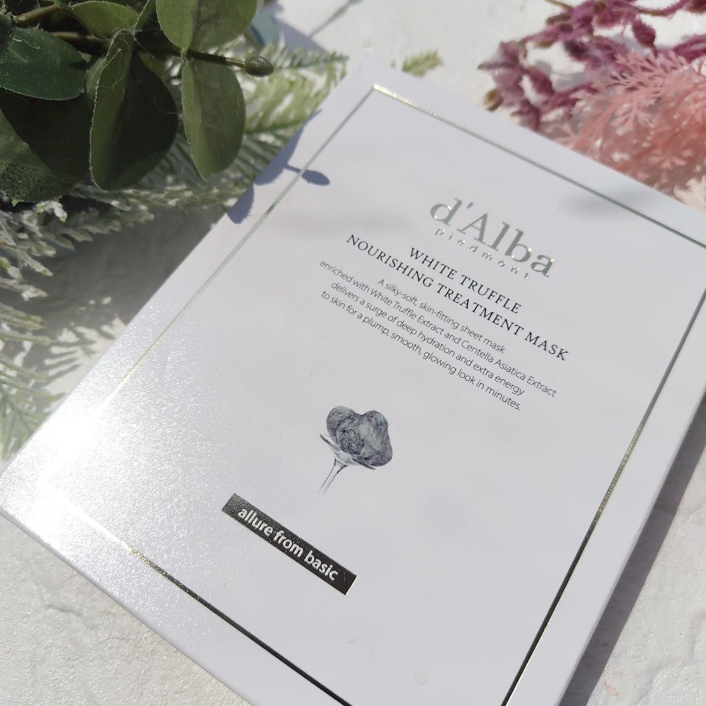 ホワイトトリュフナリシングトリートメントマスク/ダルバ/シートマスク・パックを使ったクチコミ(1枚目)