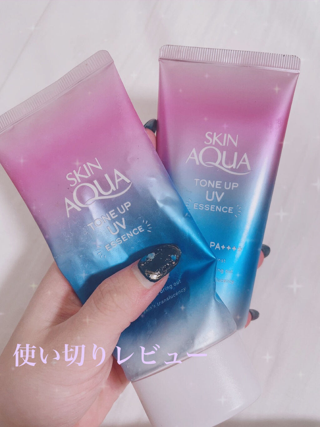 スキンアクア トーンアップUVエッセンス/スキンアクア/日焼け止めクリームを使ったクチコミ（1枚目）