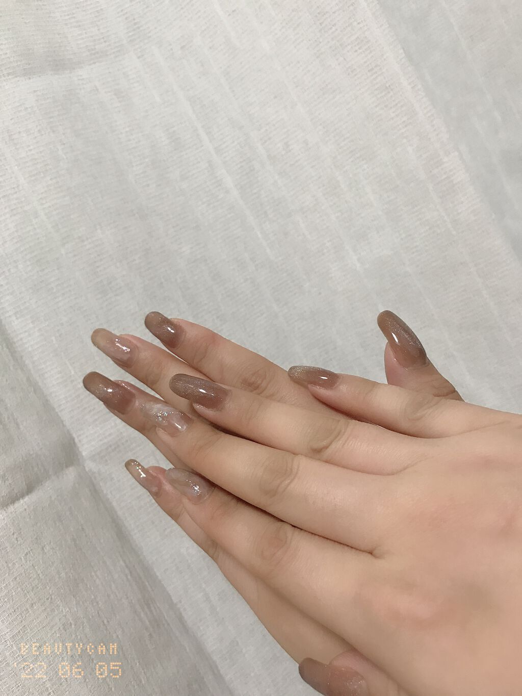 ジェルネイル（ライト対応）/セリア/ジェルネイルを使ったクチコミ（3枚目）