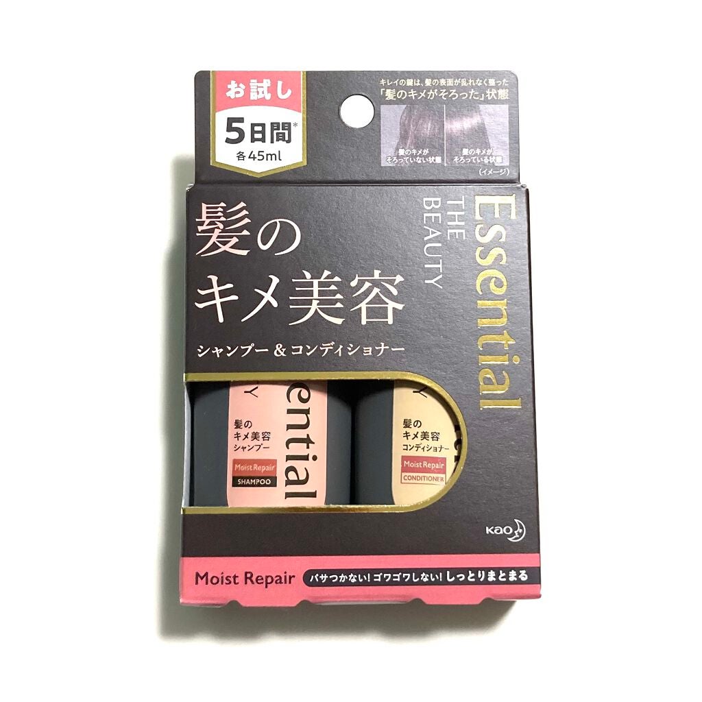 THE BEAUTY 髪のキメ美容シャンプー/コンディショナー<モイストリペア> /エッセンシャル/市販シャンプーを使ったクチコミ(1枚目)
