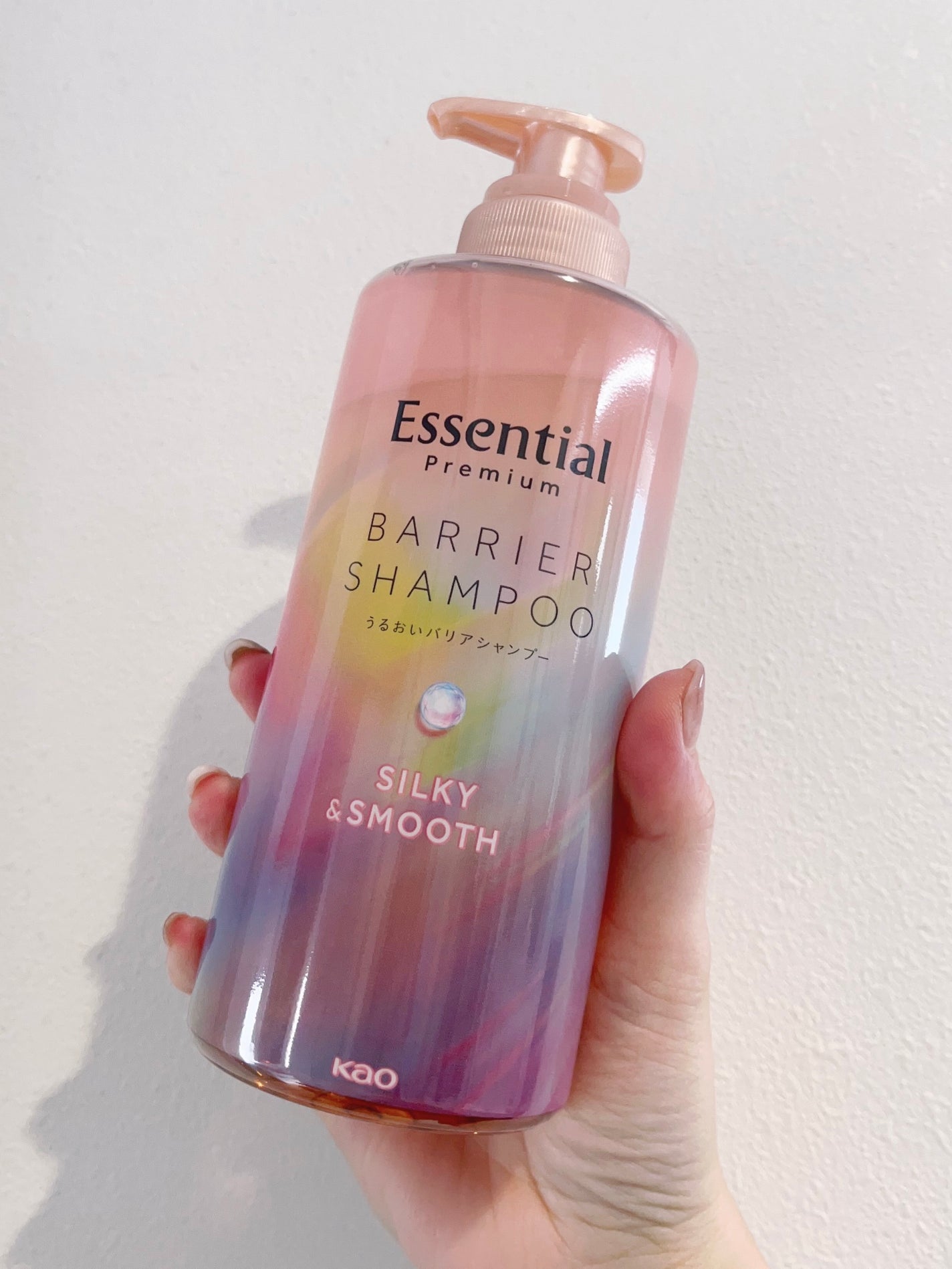 エッセンシャルプレミアム バリアシャンプー・コンディショナー シルキー&スムース/エッセンシャル/市販シャンプーを使ったクチコミ(2枚目)