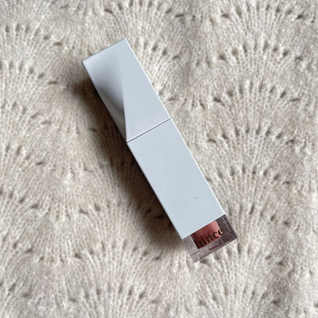 ムードインハンサーリキッドグロウ 06 イン・デップス/hince/口紅を使ったクチコミ（1枚目）