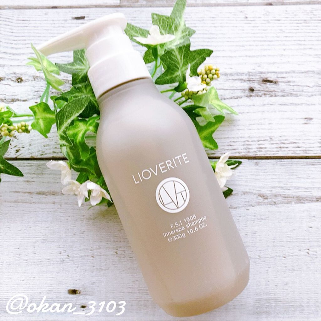 インナースパシャンプー/LIOVERITE/市販シャンプーを使ったクチコミ（1枚目）