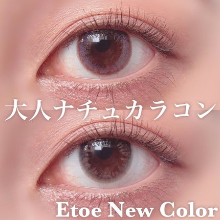 1day Etoē /Etoe By Twinkle Eyes/ワンデー(1DAY)カラコンを使ったクチコミ(1枚目)