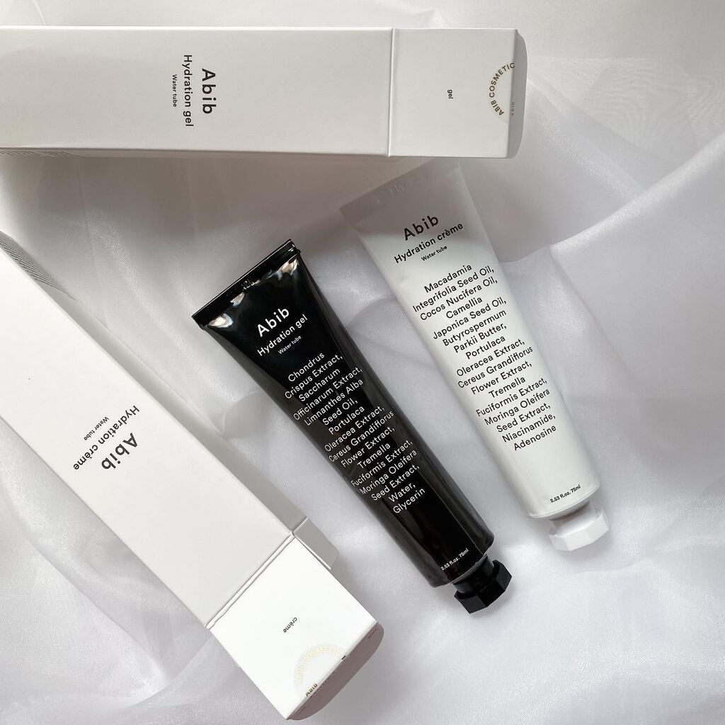 ハイドレーション クリーム ウォーター チューブ/Abib /フェイスクリームを使ったクチコミ（1枚目）