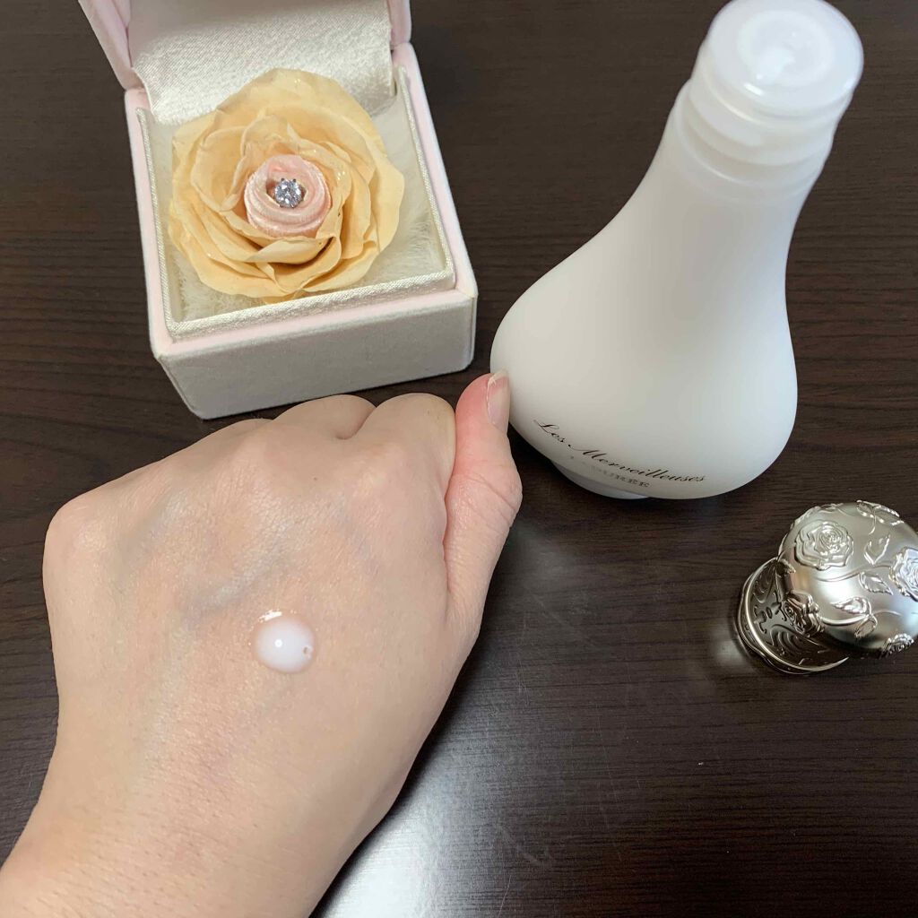 ローズ エッセンス エマルジョン/レ・メルヴェイユーズ ラデュレ/乳液を使ったクチコミ(2枚目)