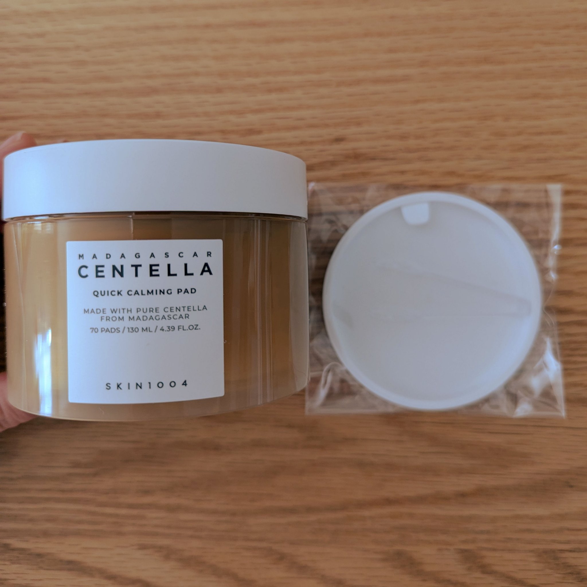 センテラ クイックカーミングパッド/SKIN1004/トナーパッドを使ったクチコミ（1枚目）