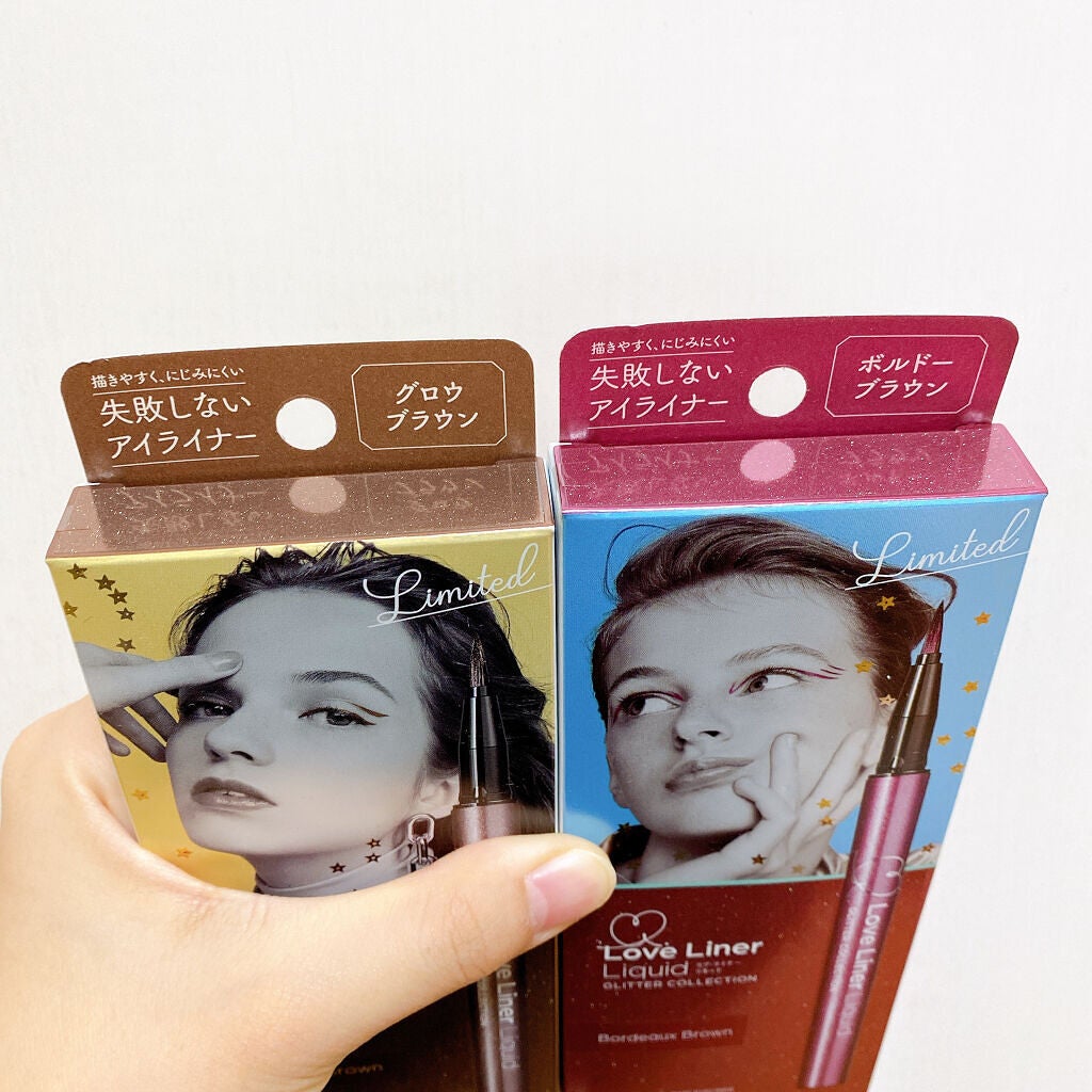 ラブ・ライナー リキッドアイライナー グリッターコレクション2/ラブ・ライナー/リキッドアイライナーを使ったクチコミ(4枚目)