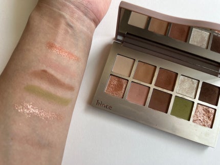 ニューデップスアイシャドウパレット/hince/アイシャドウパレットを使ったクチコミ(5枚目)