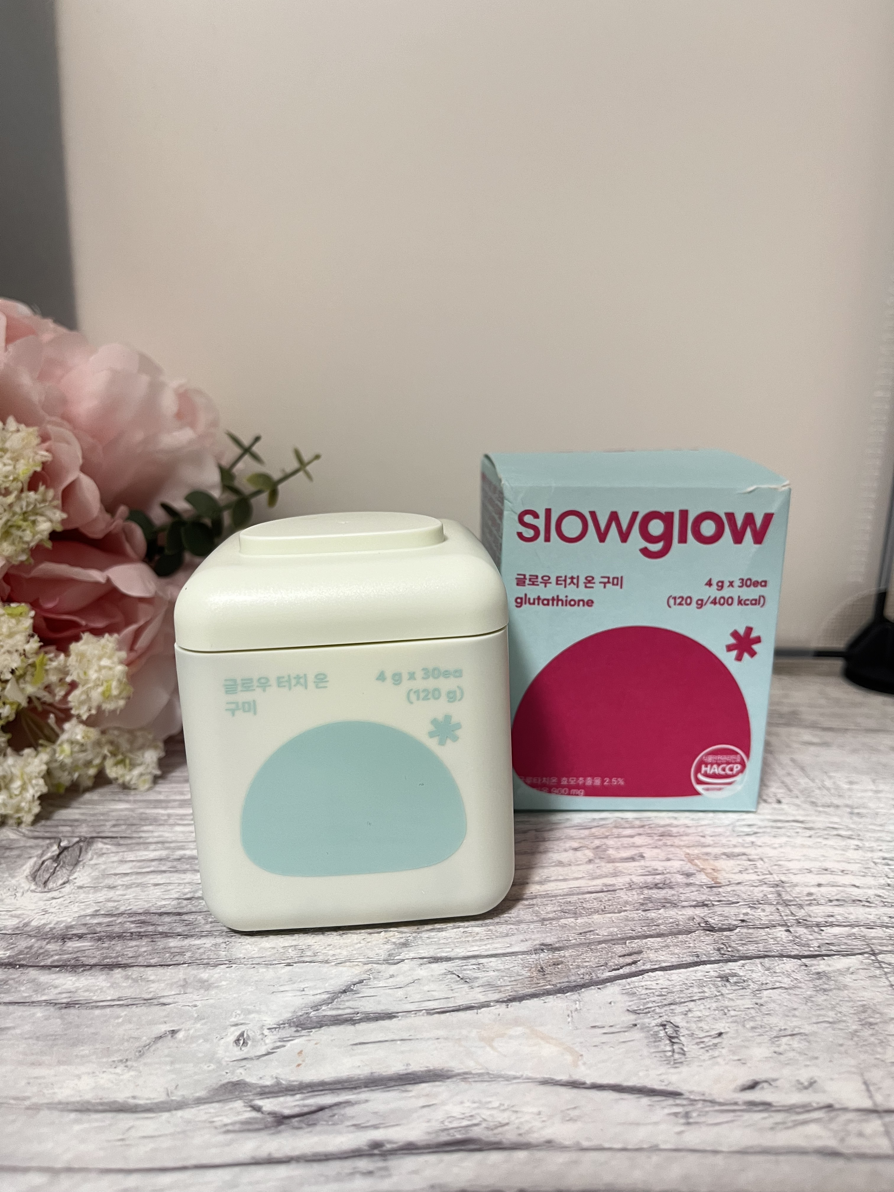 glow touch on gummy/slowglow/美容サプリメントを使ったクチコミ（1枚目）