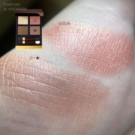 アイ カラー クォード/TOM FORD BEAUTY/アイシャドウパレットを使ったクチコミ(7枚目)