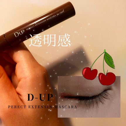 パーフェクトエクステンション マスカラ for カール/D-UP/マスカラを使ったクチコミ(1枚目)