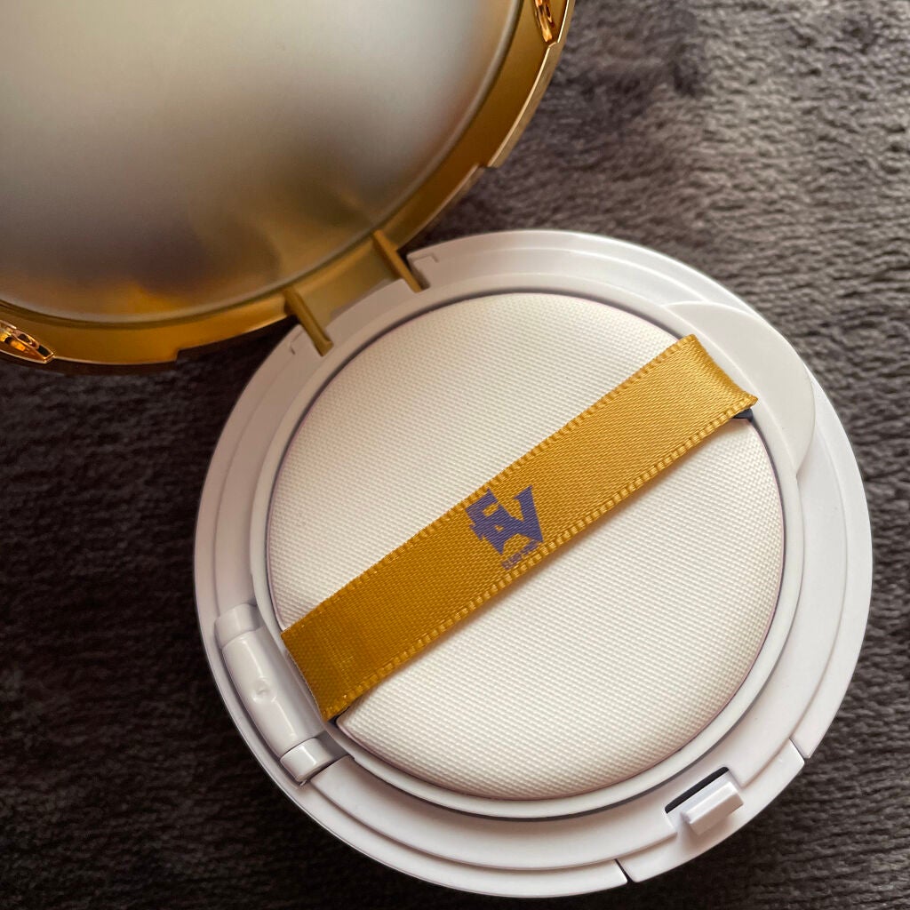 シカモイストクッションメイクアップベース/プレスカワジャパン/化粧下地を使ったクチコミ(2枚目)