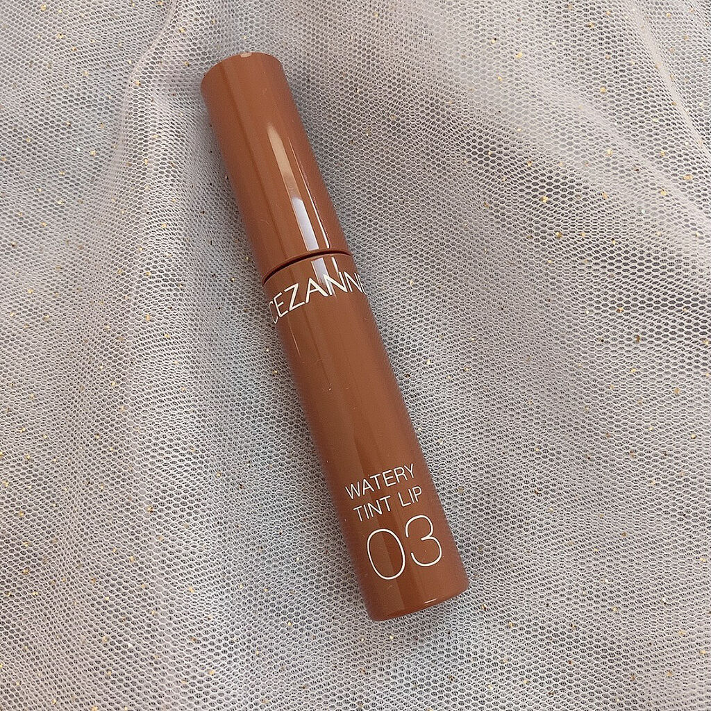 ウォータリーティントリップ/CEZANNE/リップティントを使ったクチコミ（3枚目）