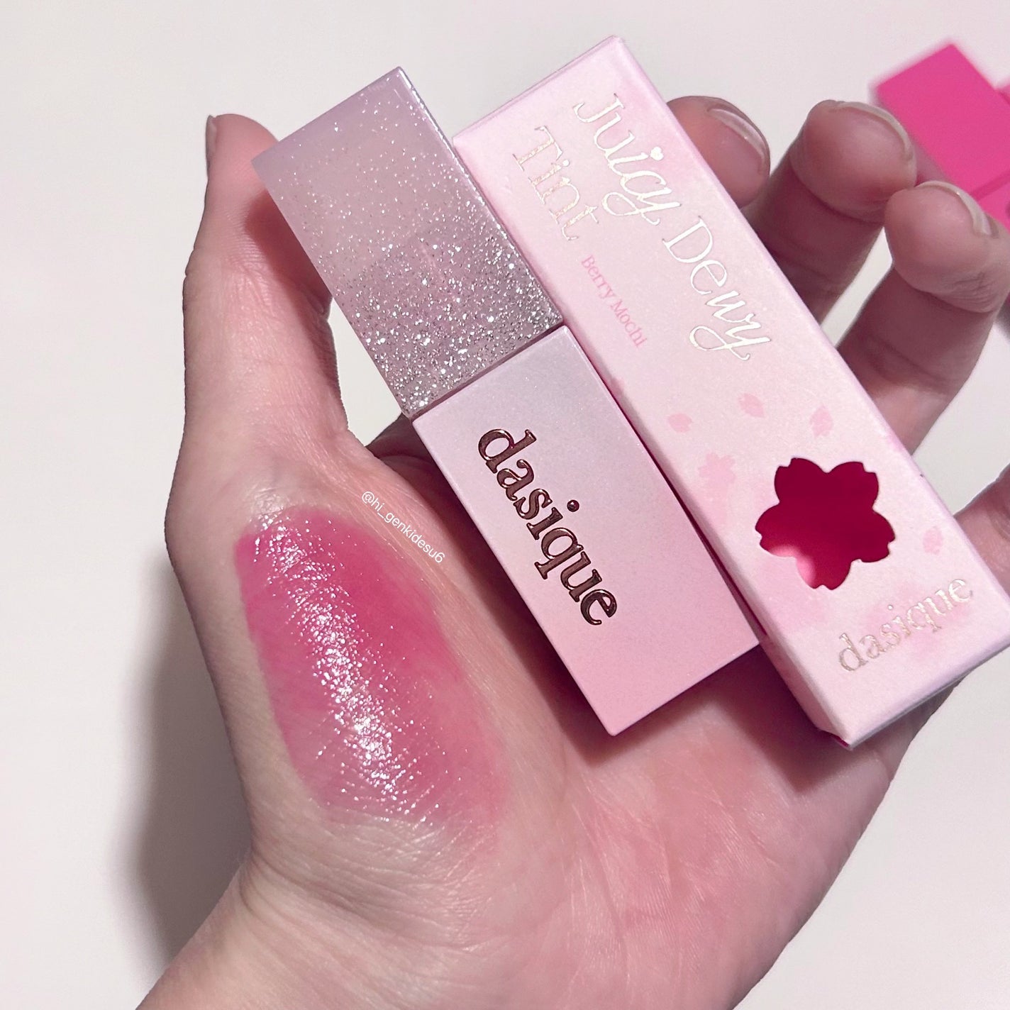 ジューシーデュイティント/dasique/リップティントを使ったクチコミ(1枚目)