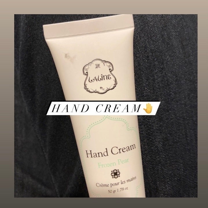 FROZEN PEAR ハンドクリーム/Laline/ハンドクリームを使ったクチコミ(1枚目)