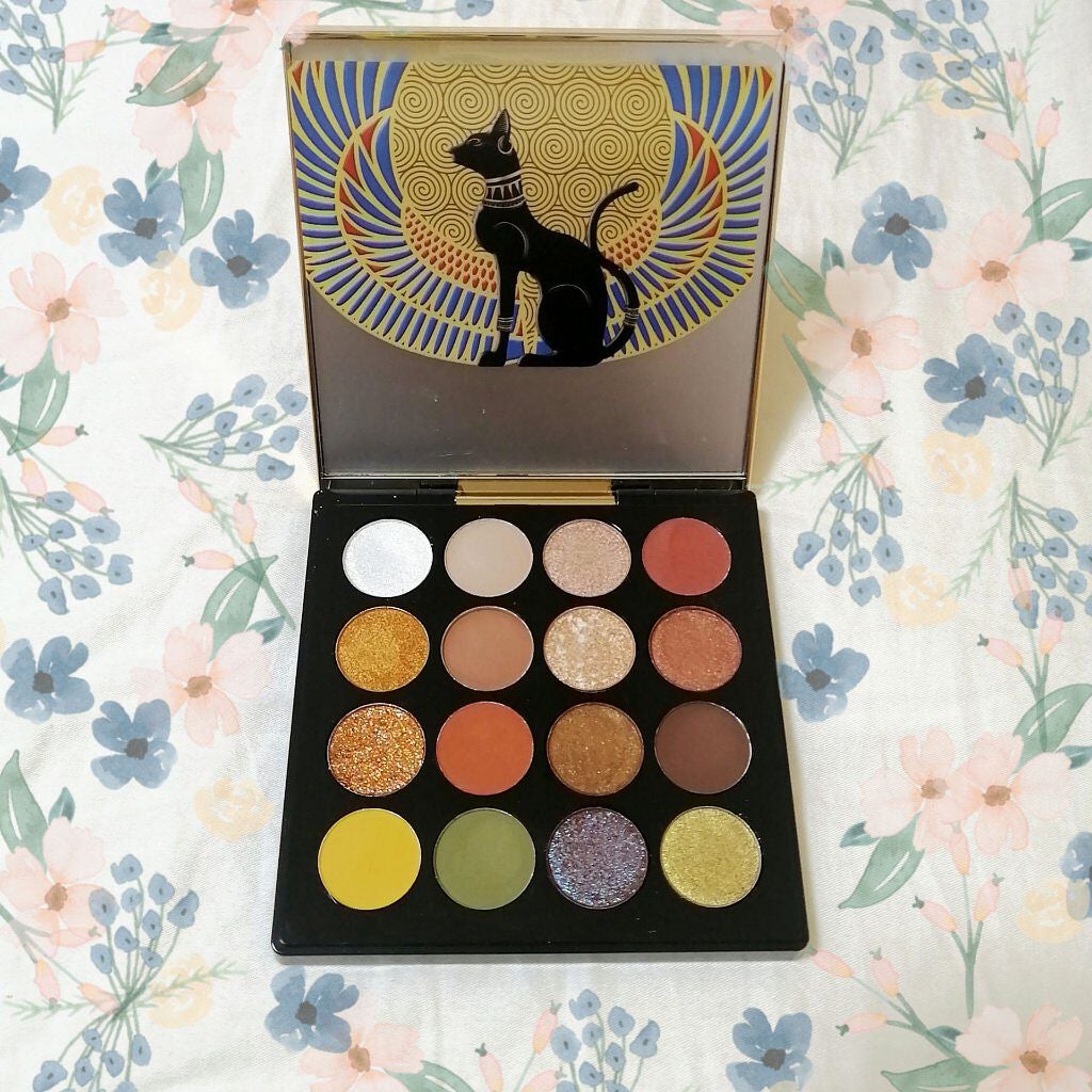 大英博物館 エジプトシリーズ アイシャドウパレット/ZEESEA/アイシャドウパレットを使ったクチコミ(2枚目)