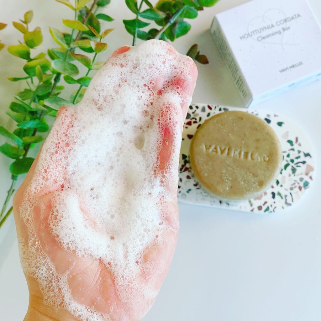 HCクレンジングバー/VAVI MELLO/洗顔石鹸を使ったクチコミ(2枚目)