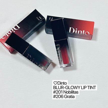 ブラーグロイリップティント/Dinto/リップティントを使ったクチコミ(8枚目)