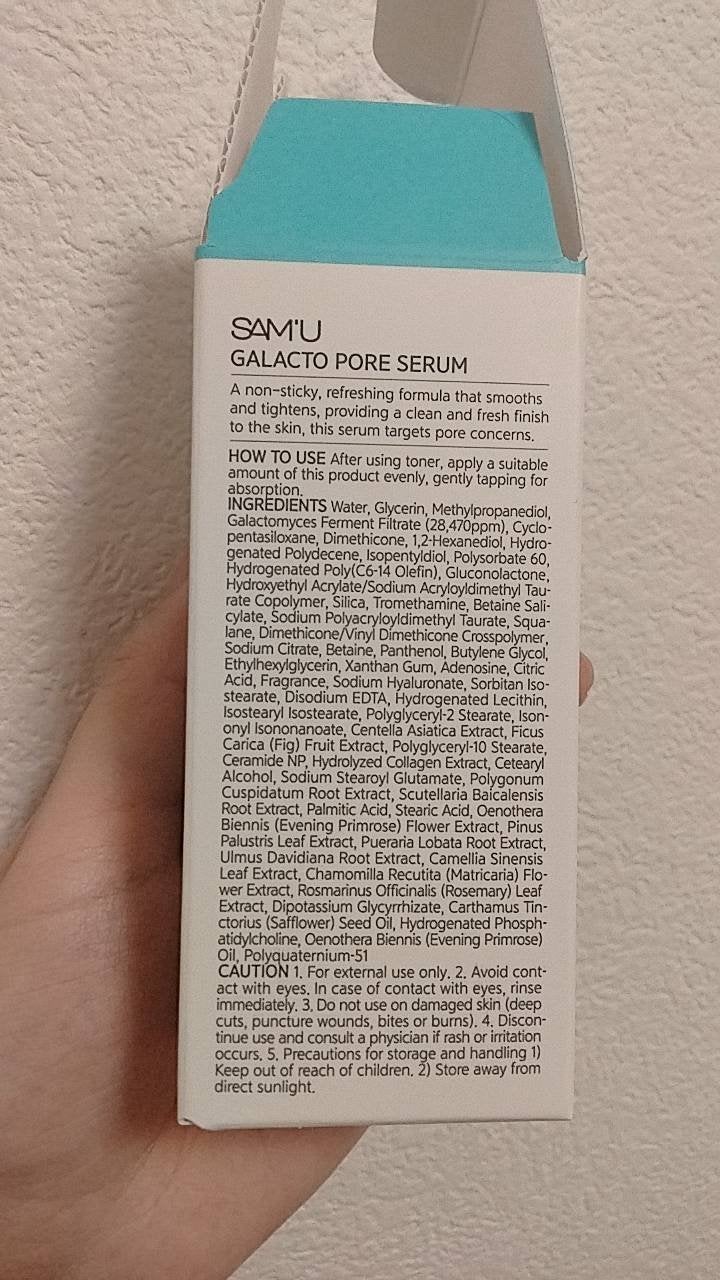 サミュ ガラクトポア セラム/SAM'U/美容液を使ったクチコミ(3枚目)