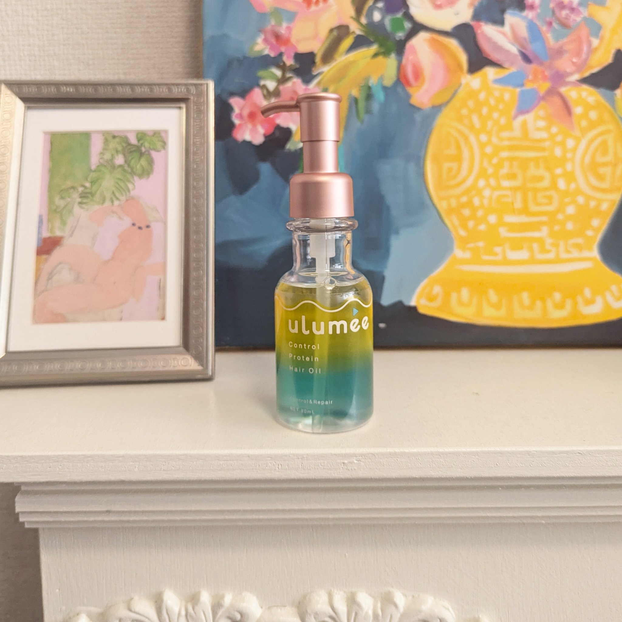 コントロールプロテイン ヘアオイル/ulumee/ヘアオイルを使ったクチコミ（1枚目）
