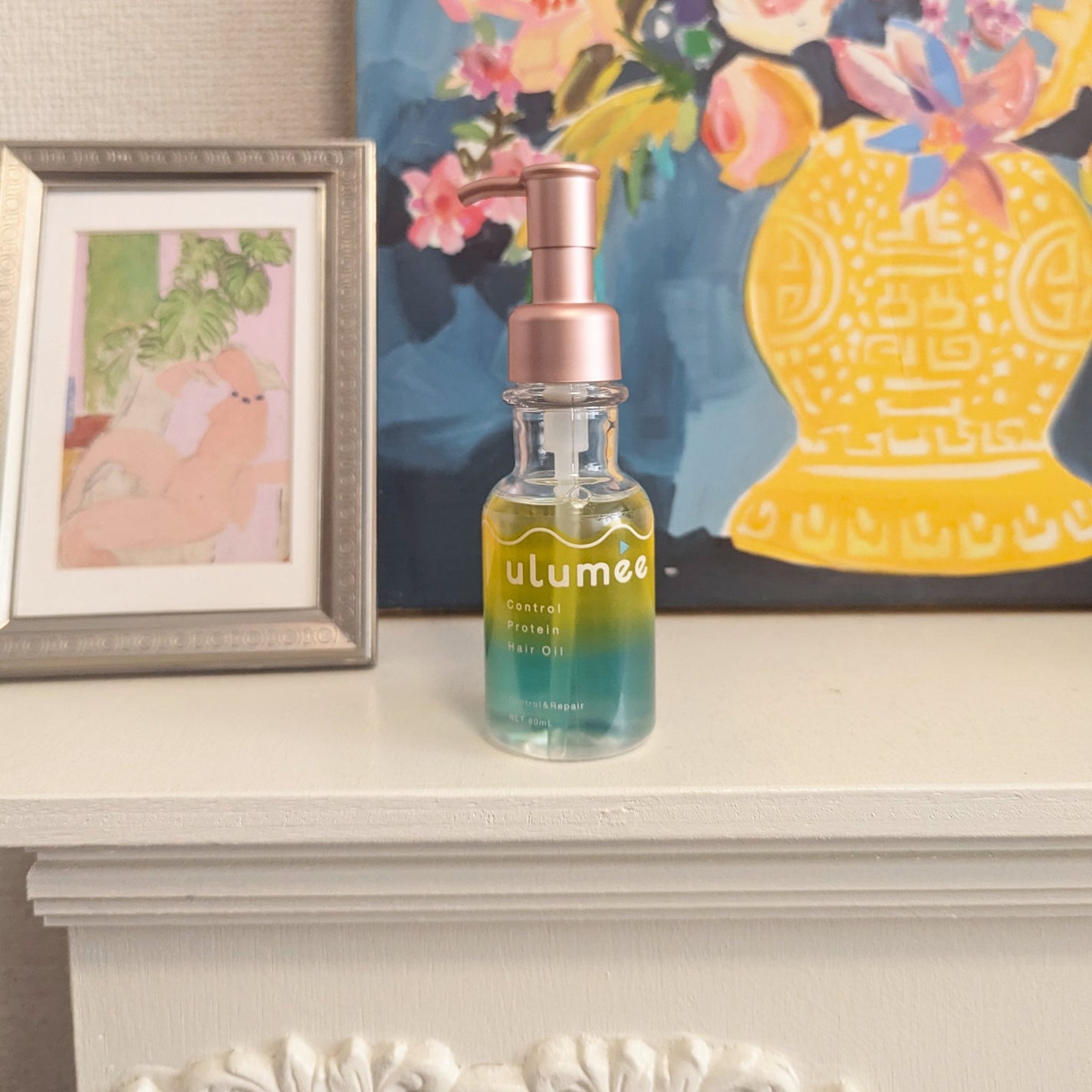コントロールプロテイン ヘアオイル/ulumee/ヘアオイルを使ったクチコミ(1枚目)