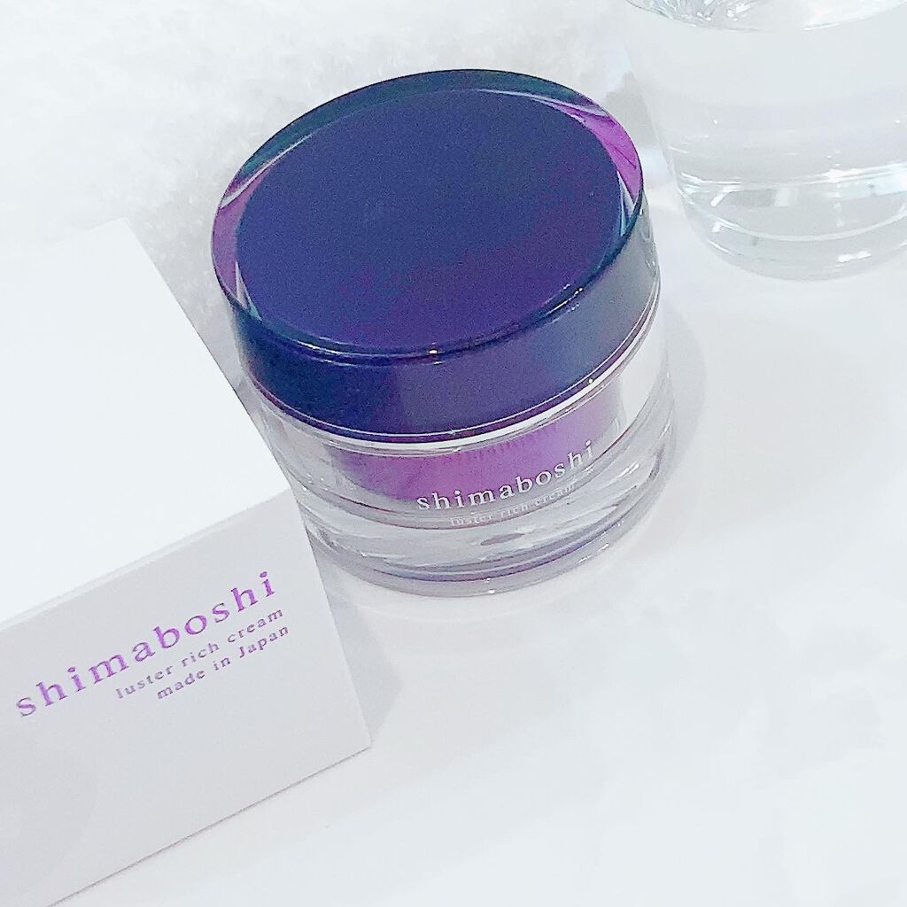 ラスターリッチクリーム/shimaboshi/フェイスクリームを使ったクチコミ（2枚目）