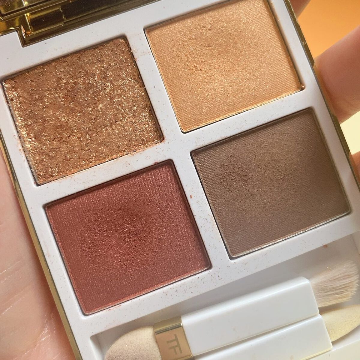 アイ カラー クォード/TOM FORD BEAUTY/アイシャドウパレットを使ったクチコミ(2枚目)