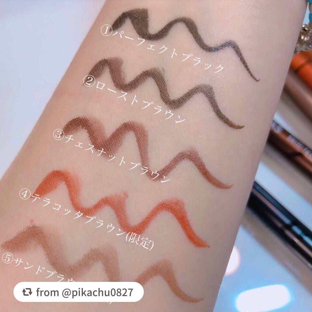 スキルレスライナー/LUMIURGLAS/リキッドアイライナーを使ったクチコミ(4枚目)