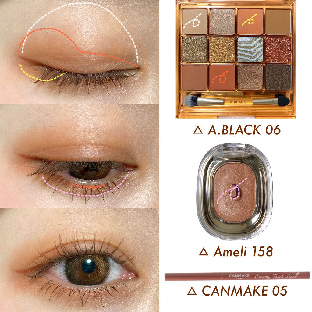 デームードブラウンマンスリー (DAYMOOD BROWN monthly)/OLOLA/１ヶ月（１MONTH）カラコンを使ったクチコミ（2枚目）